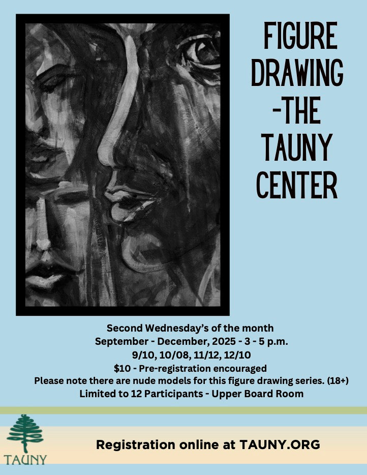 Figure Drawing, The TAUNY Center, 9/10, 10/8, 11/12, 12/10