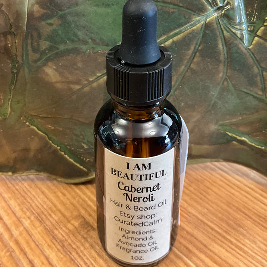 Hair & Beard Oil - Cabernet Neroli, Ginger Sweeney