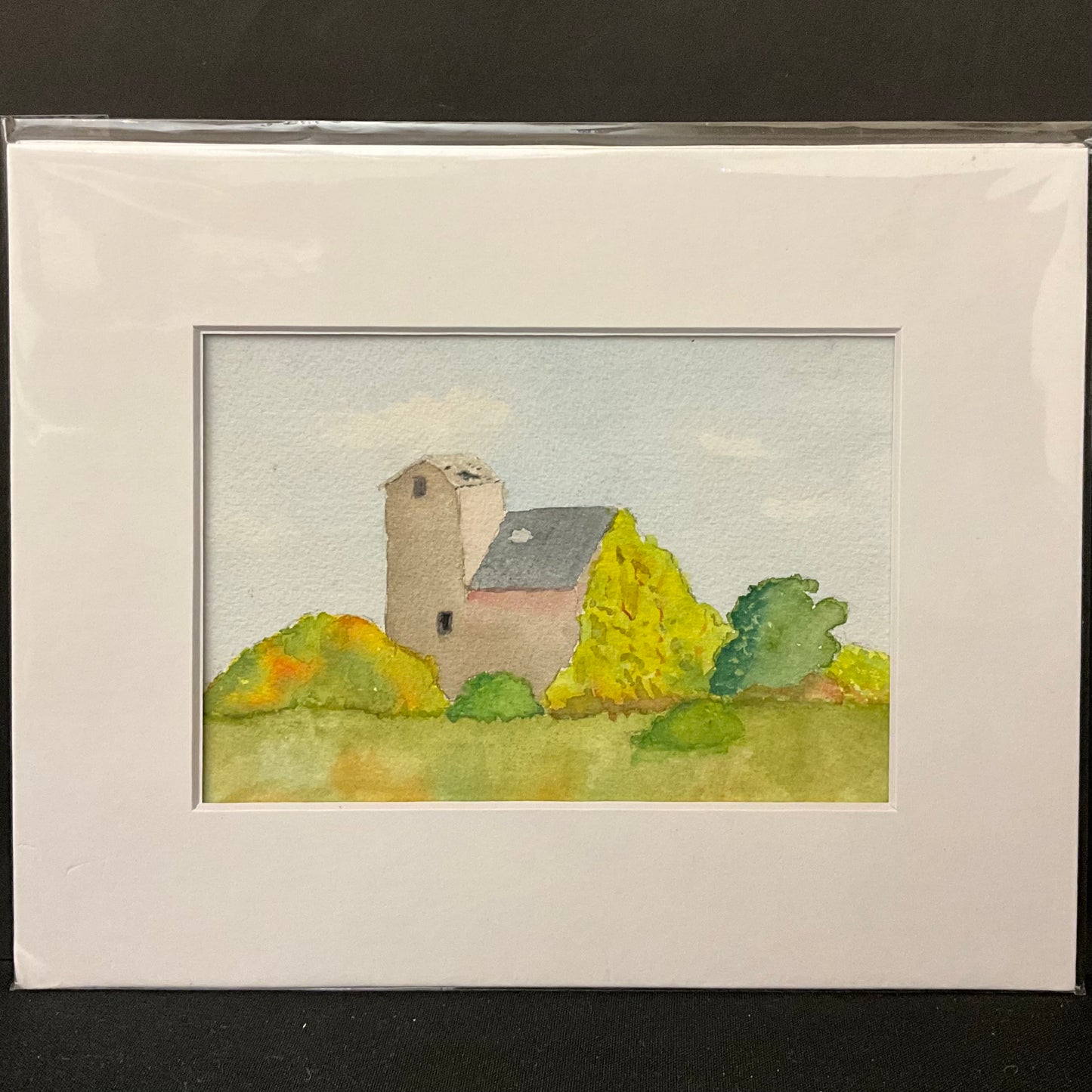 Gone to Seed - original watercolor by David Crowell