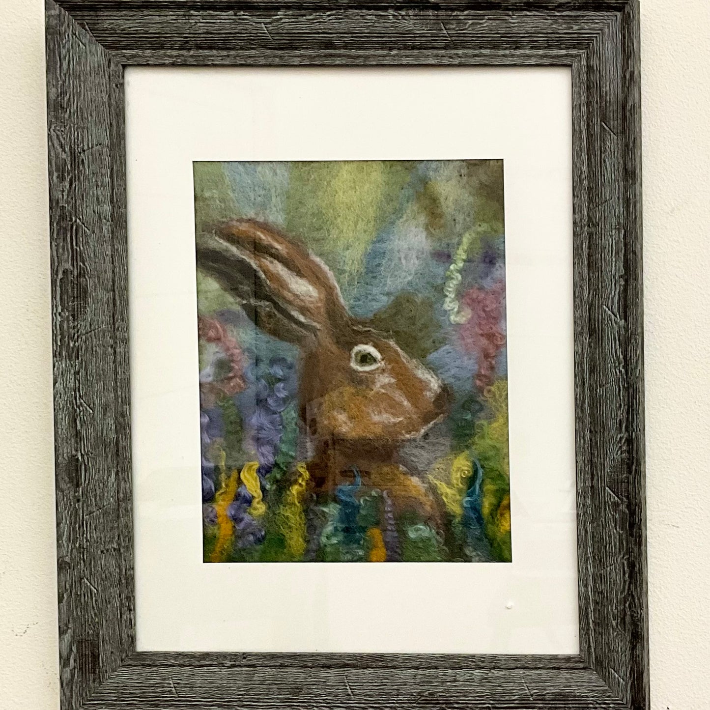Peter - Hand Felted Framed Art