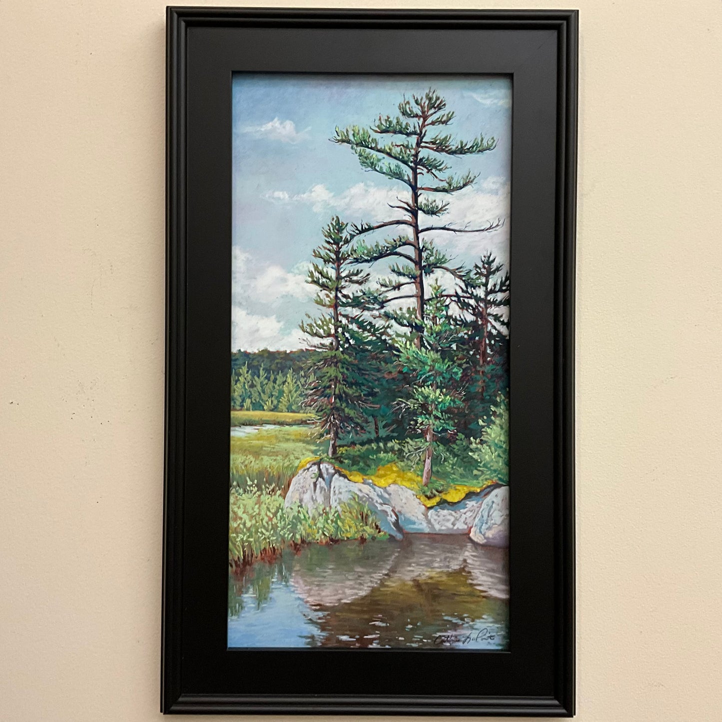 Room to Grow - Original Framed Pastel