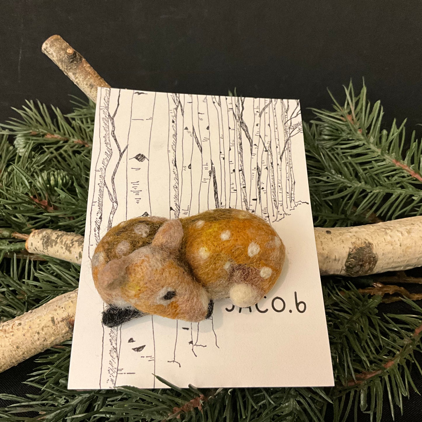 Fawn Brooch