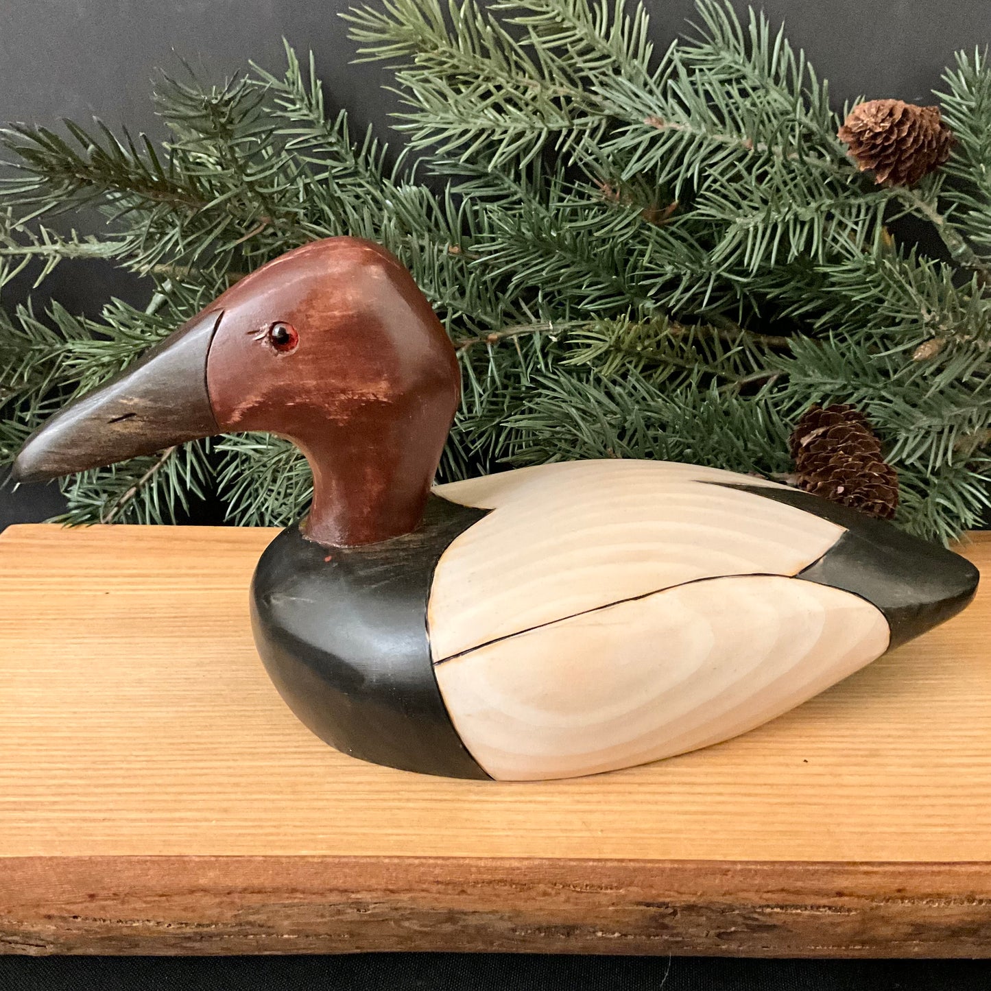 Mini Canvasback Decoy