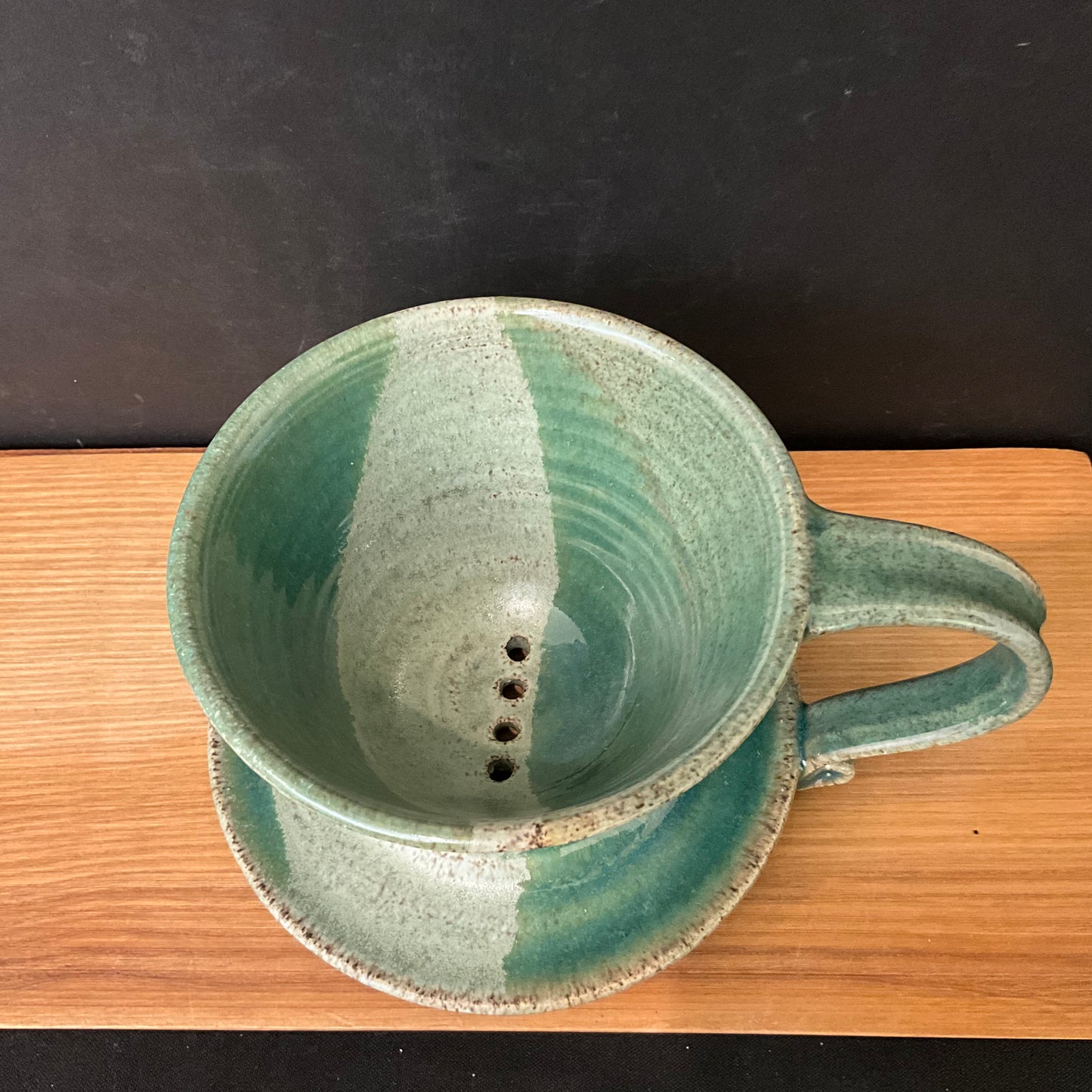 “Melita” Style Coffee Cup in Greens