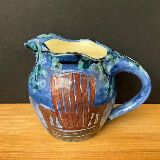 Pitcher - Brown ADK Chair on Blue