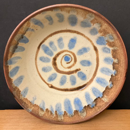 Medium Bowl with Radiating Designs