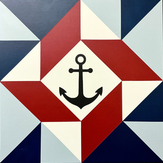 Barn Quilt -Anchor 2 x 2