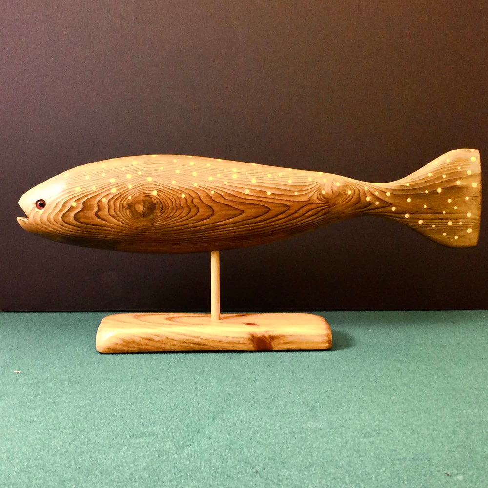 Brown Trout on Stand, Bob Jones