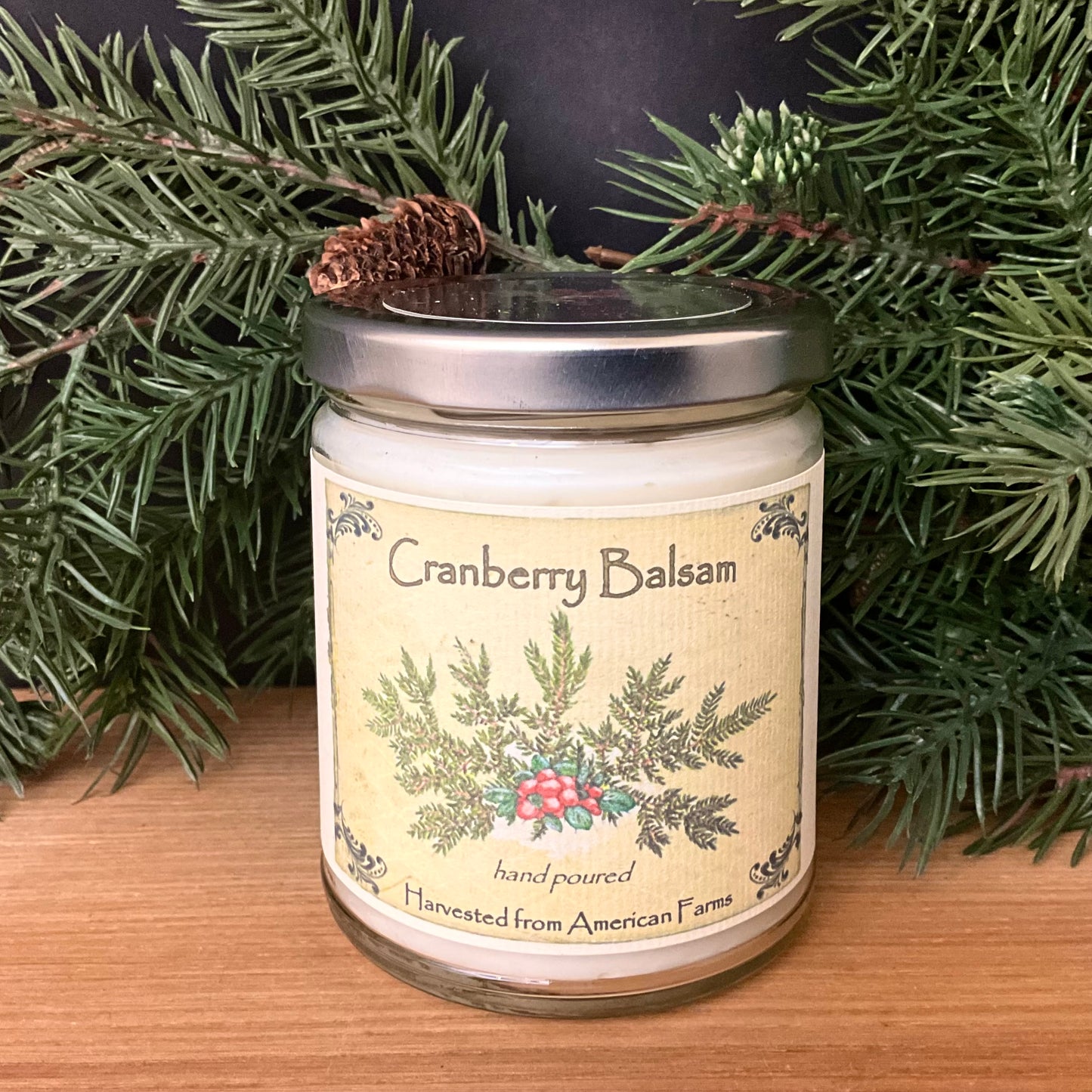 Soy Candle Cranberry Balsam