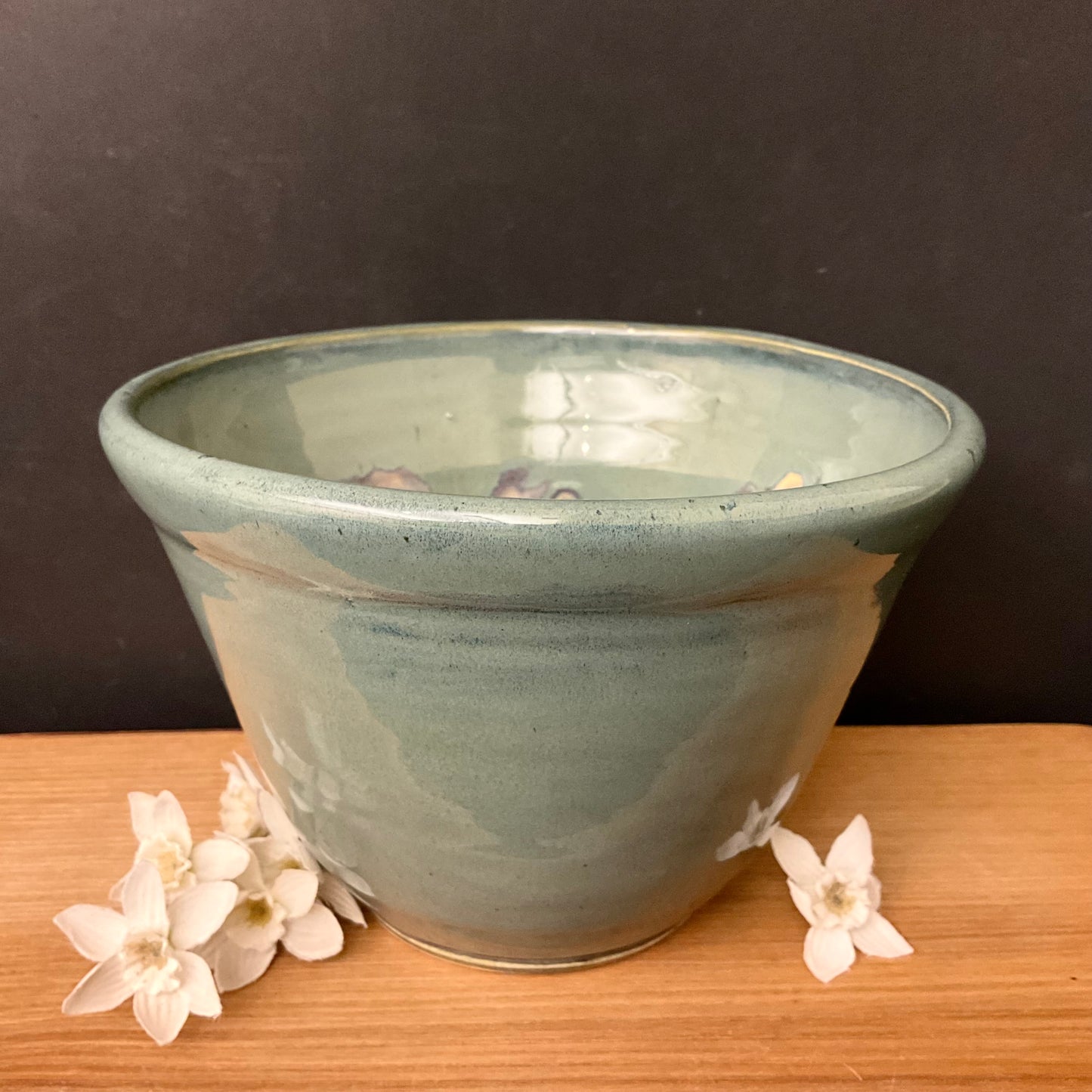Muted Aqua noodle bowl