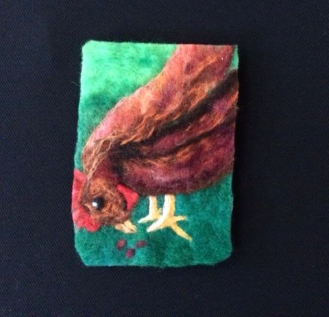 Hungry Chicken Card