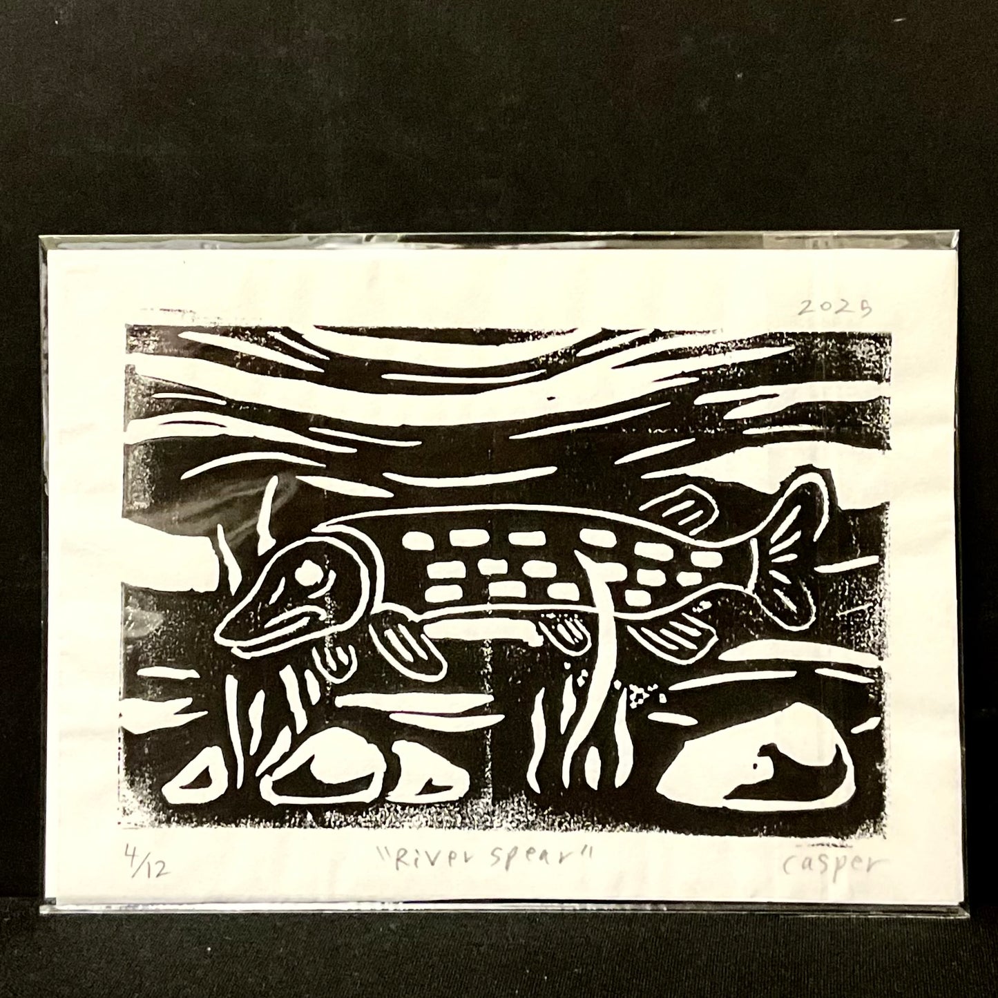 River Spear Linel Print