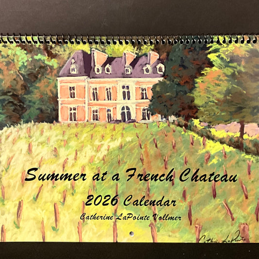 Summer at a French Chateau Calendar 2026