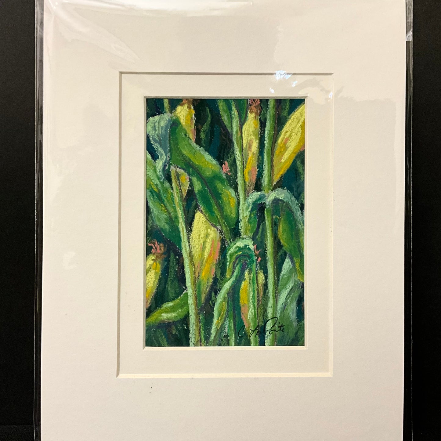 “We’re All Ears” Original Matted Pastel