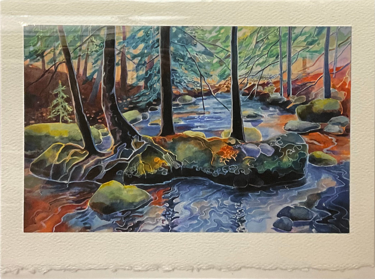“Island on Barnum Brook” Note Card