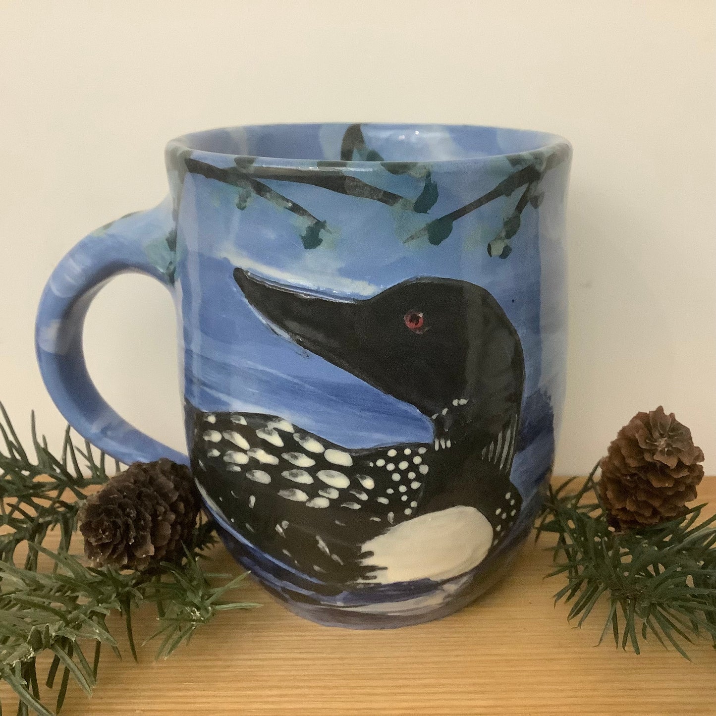Loon Mug, Roxanne Locy