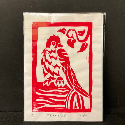 Tiny Wind Linel Print