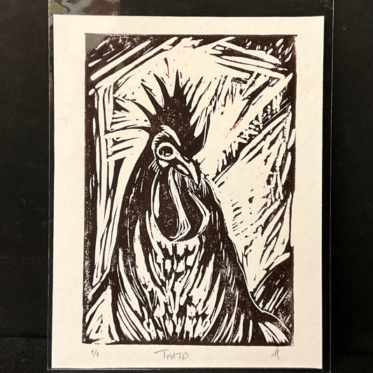 Thato Linel Print Black