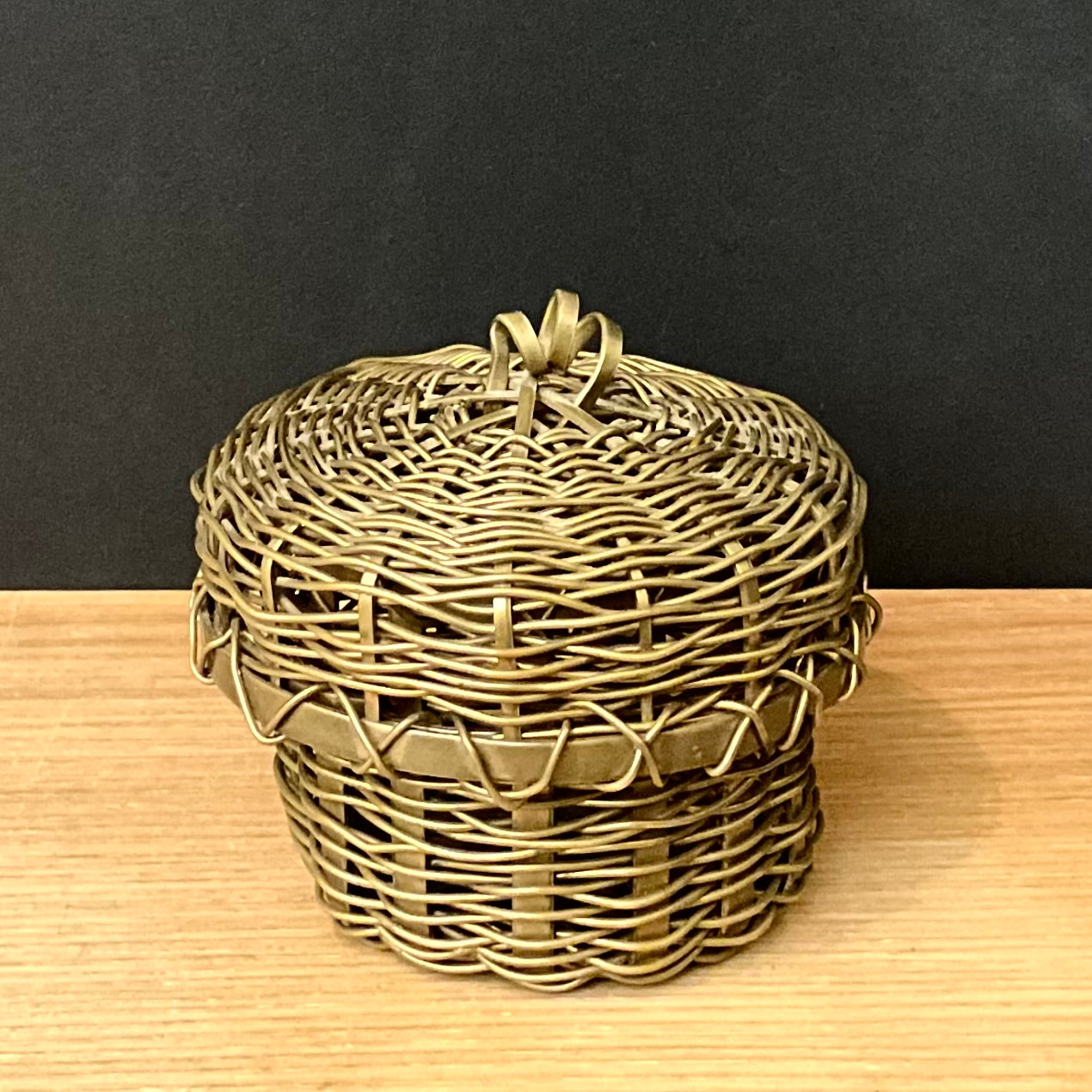 Sweet Brass Basket