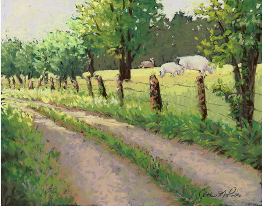 “Holy Cow” Original Pastel