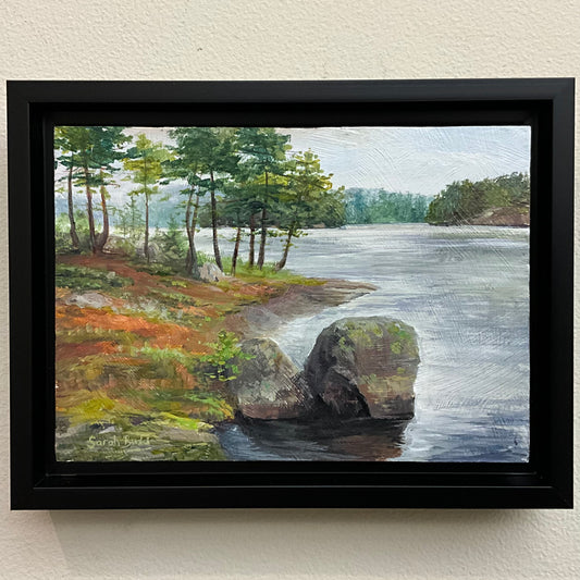 “Lower Saranac Lake I” Original Painting