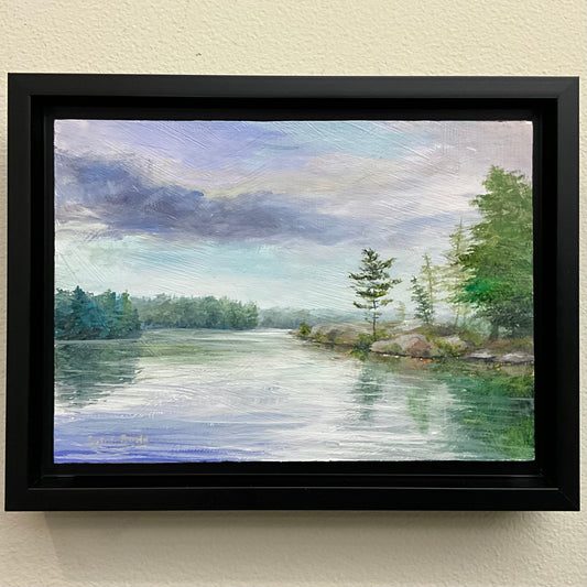 “Lower Saranac Lake II” Original Painting