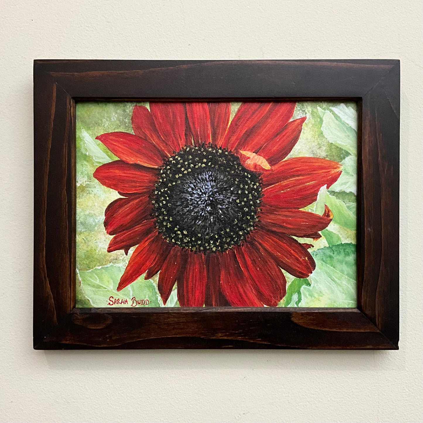 “Autumn Beauty” oil on canvas board