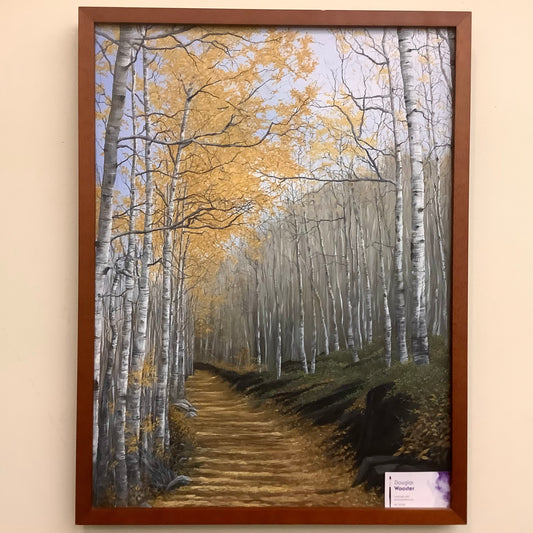 “The Road Not Taken", Oil on Canvas