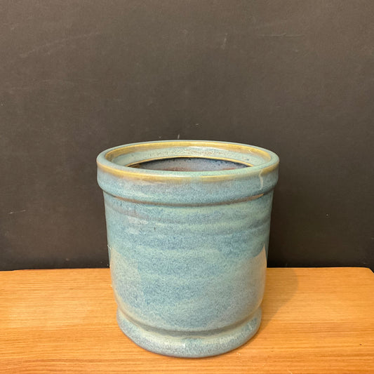 Utensil Holder in Blue Grey