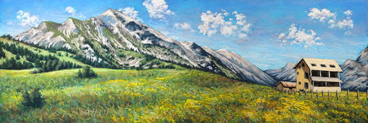 “Alpine Reverie” Original Pastel