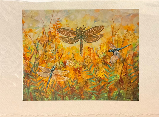 “Dragonfly Season” Note Card