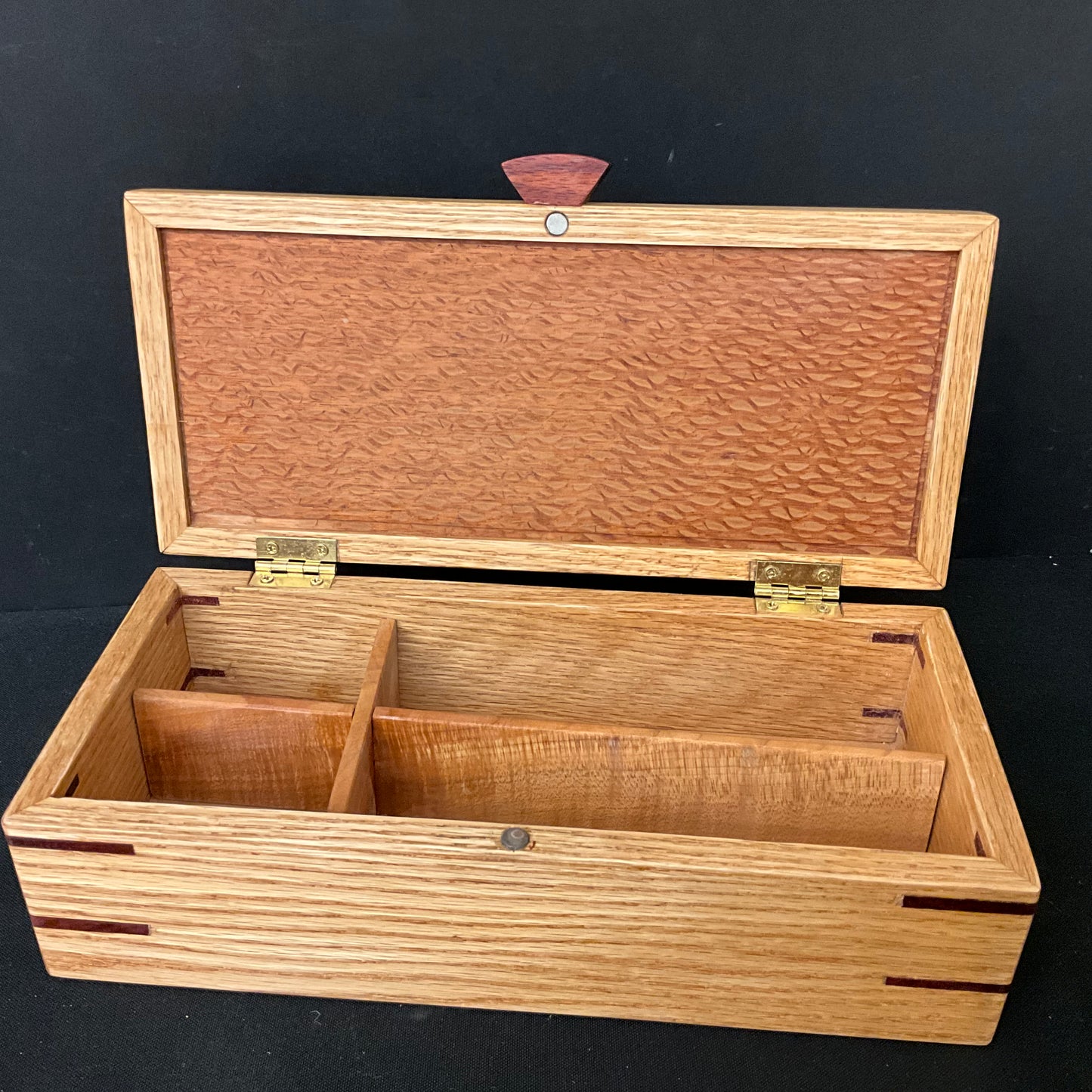 Ash and Lacewood Box #2539