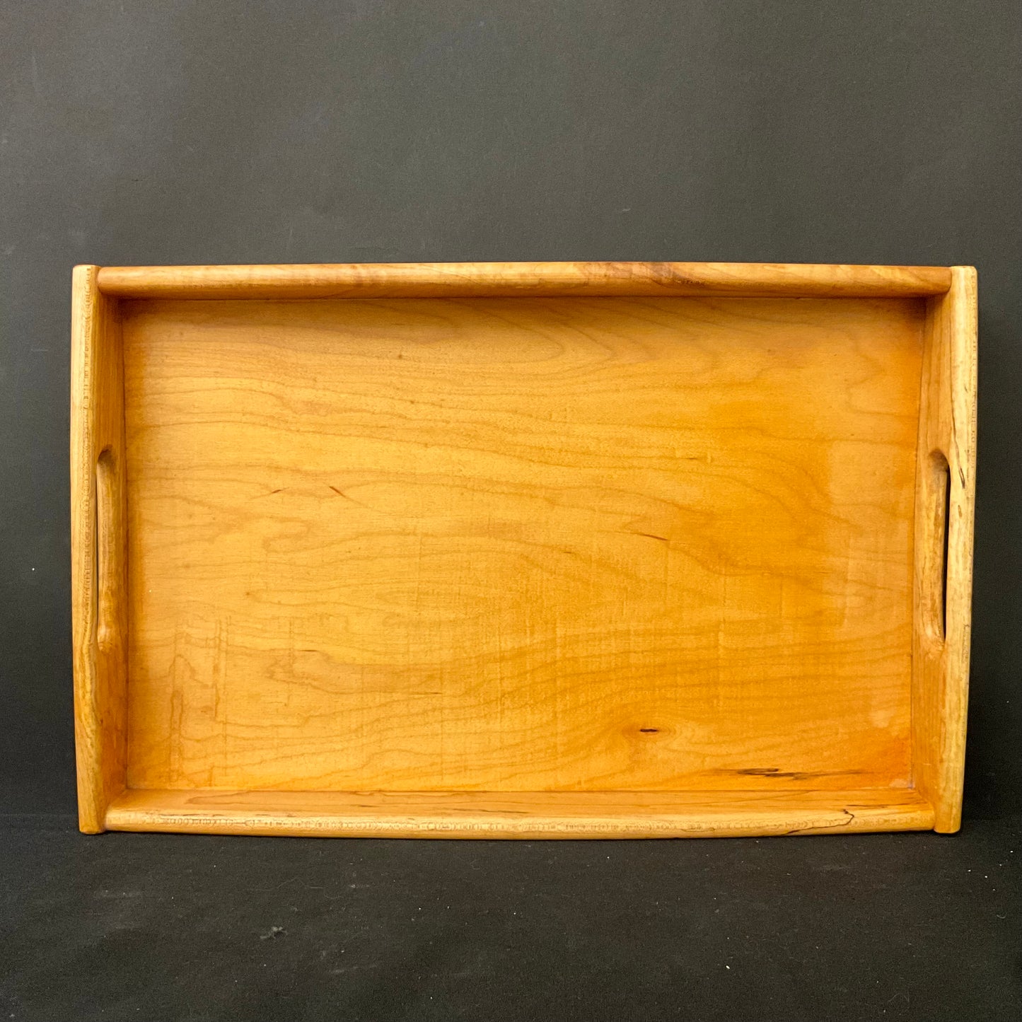 Spalted Maple Handled Tray #2526