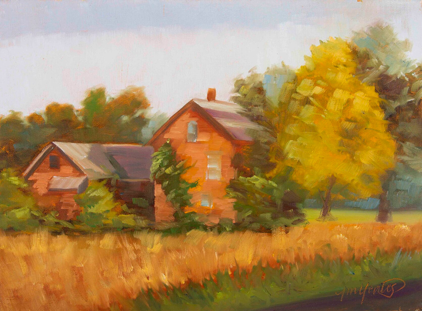 “Homestead” Notecard