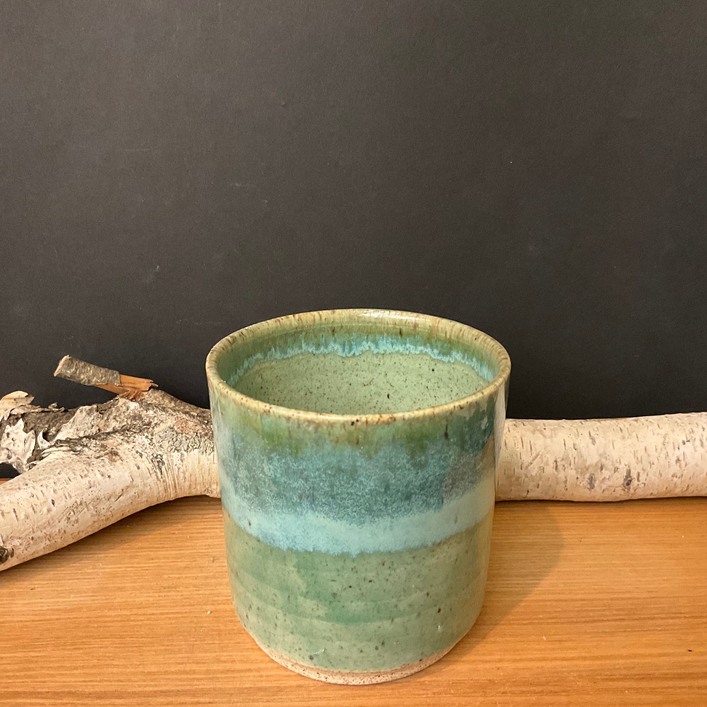 Tumbler Turquoise & Green