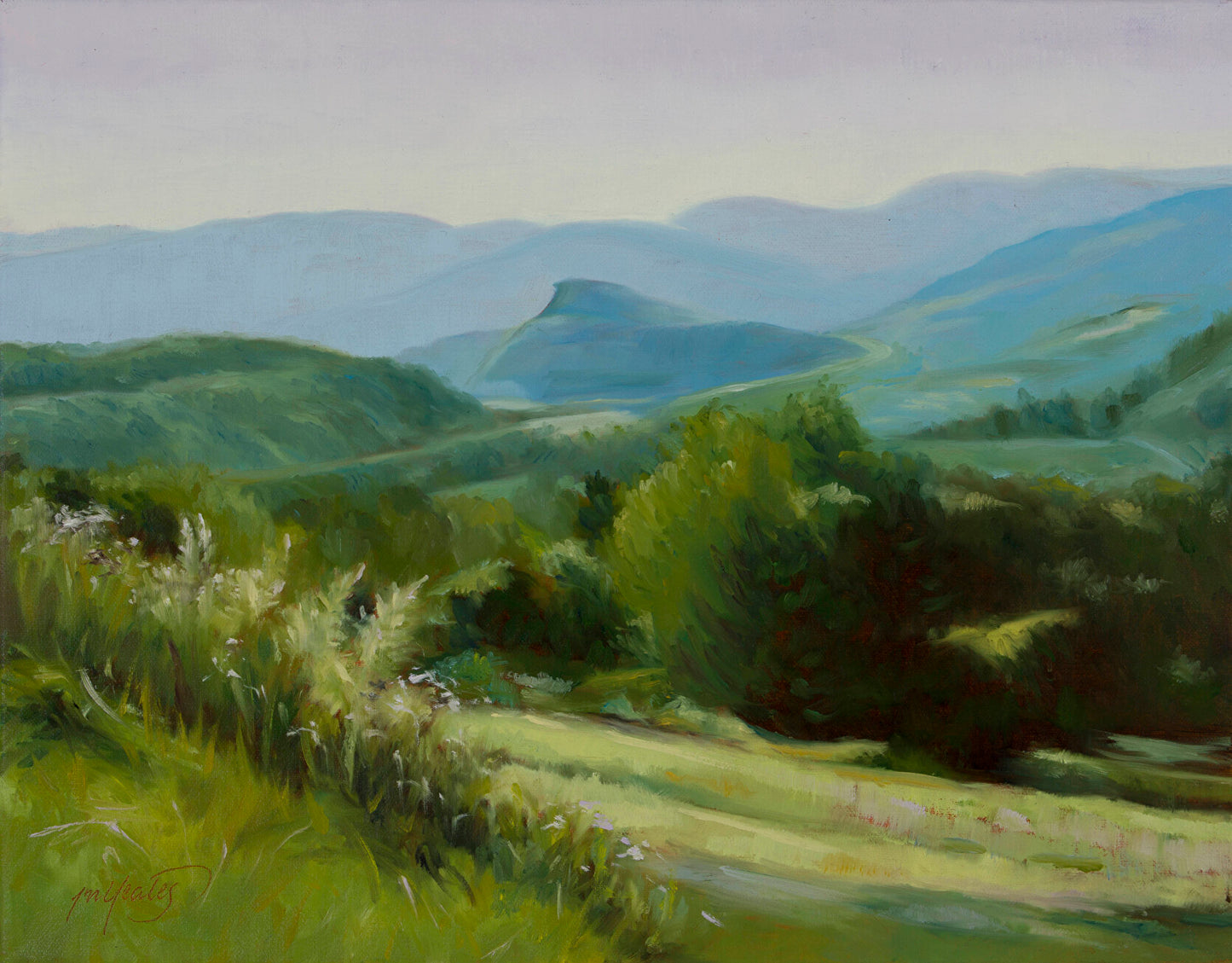 “Valley Icon”, Notecard
