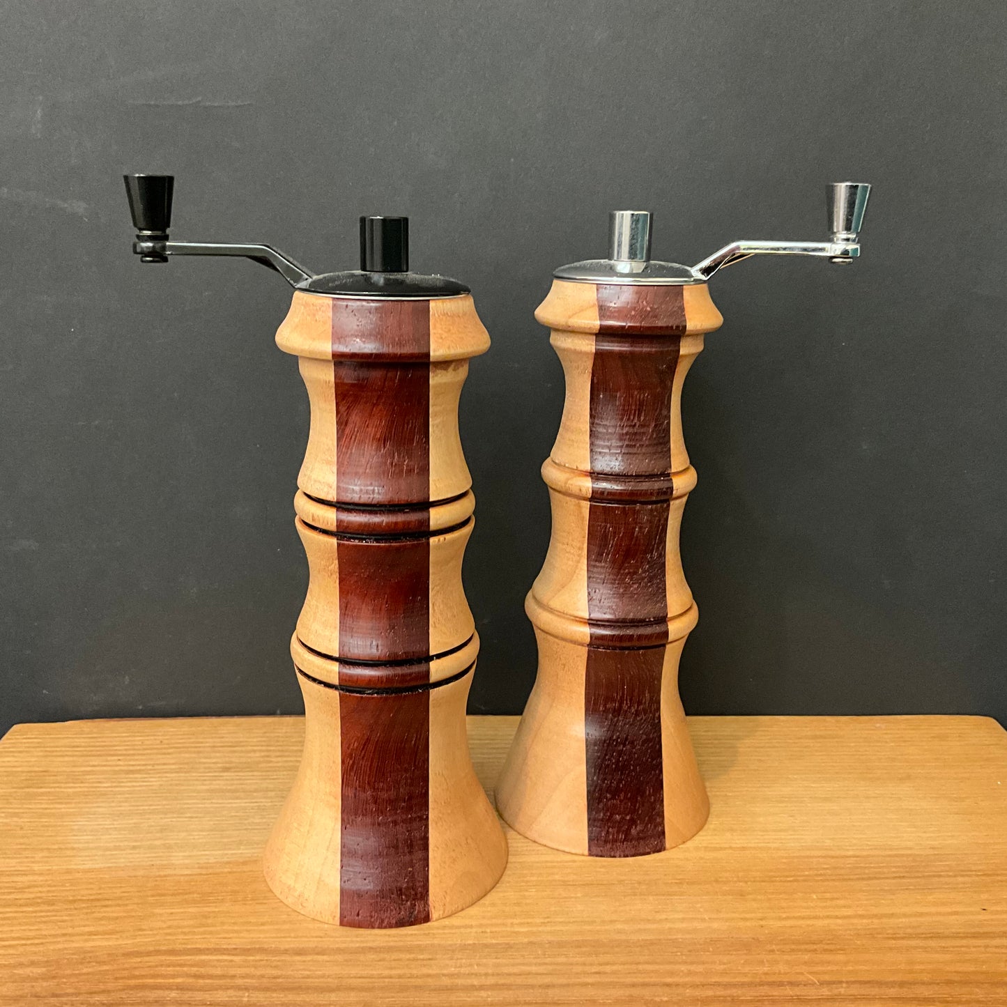 Salt & Pepper Set Maple & Paduak
