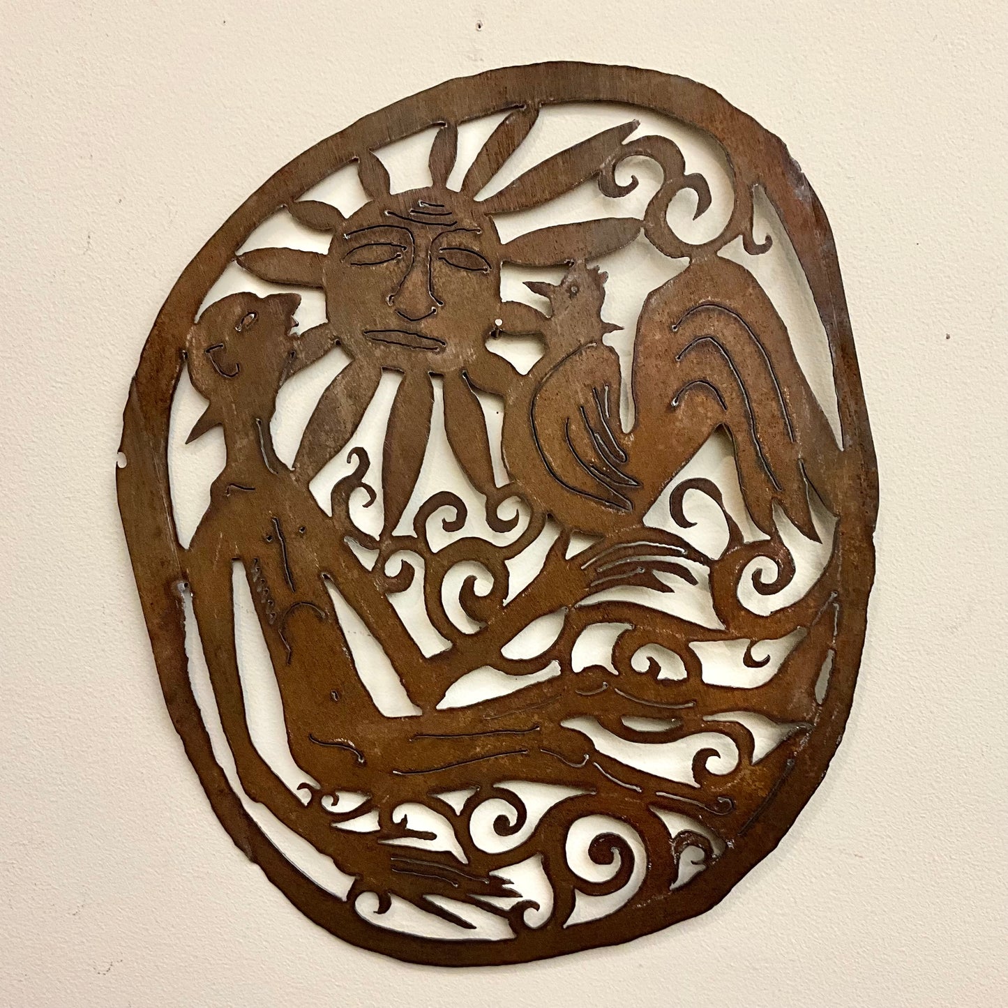 “Sunrise”Metal Wall Art