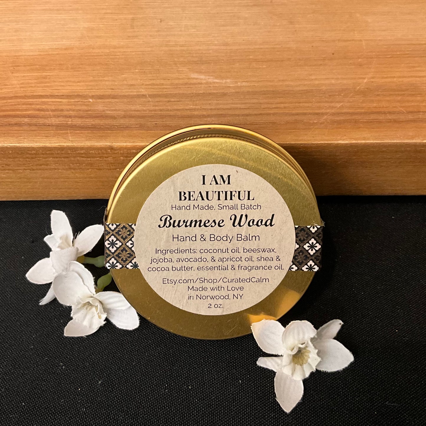 Hand & Body Balm Burmese Wood