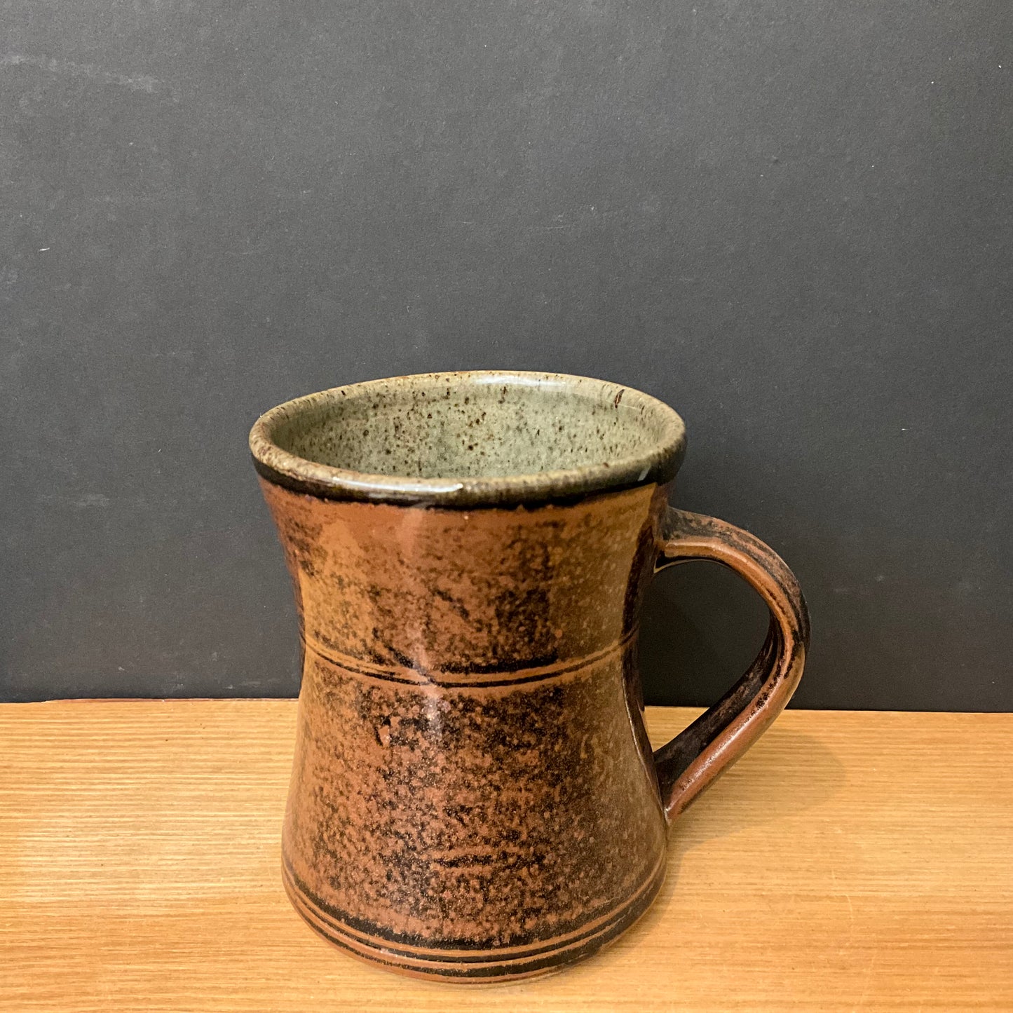 Stoneware Mug Dark Brown