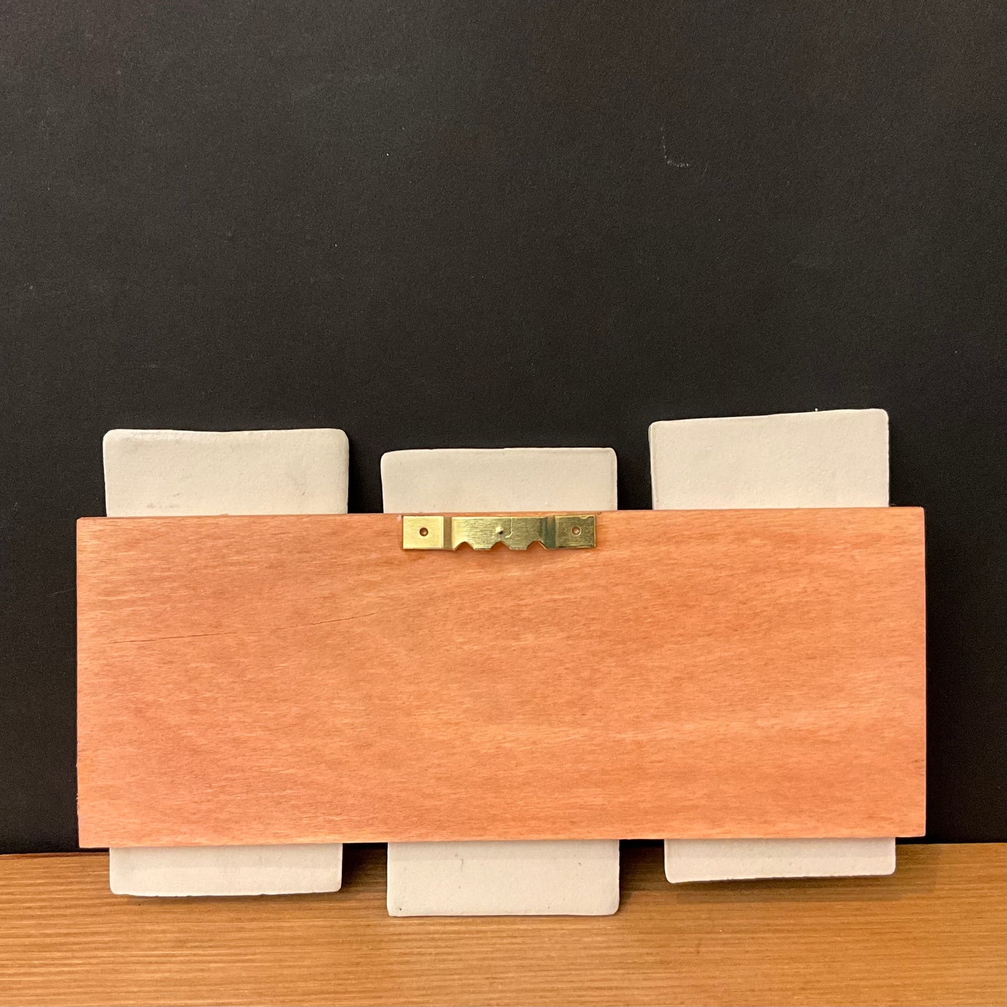 Wall Art with 3 Botanical Impression Tiles