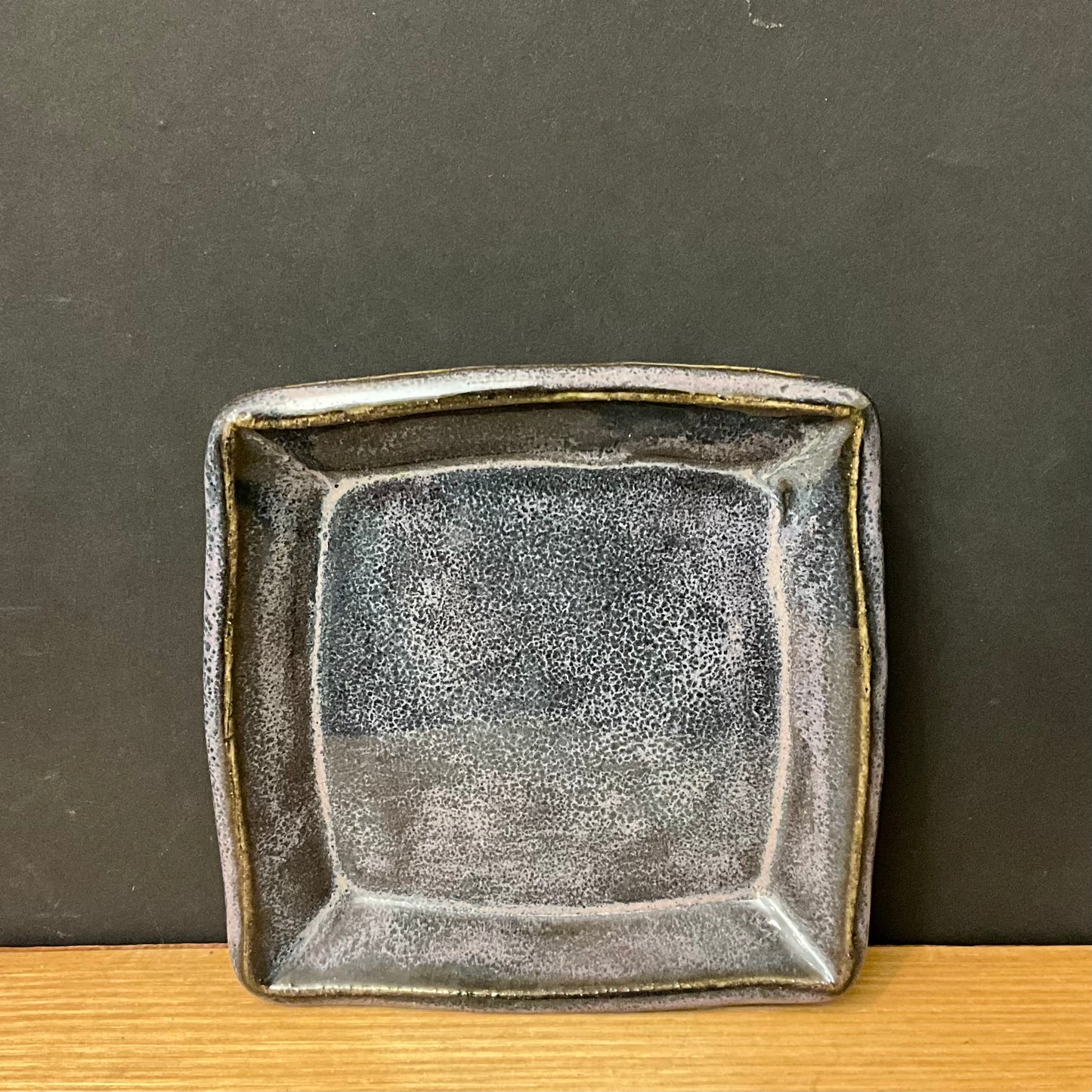 Trinket Dish in Dark Glaze