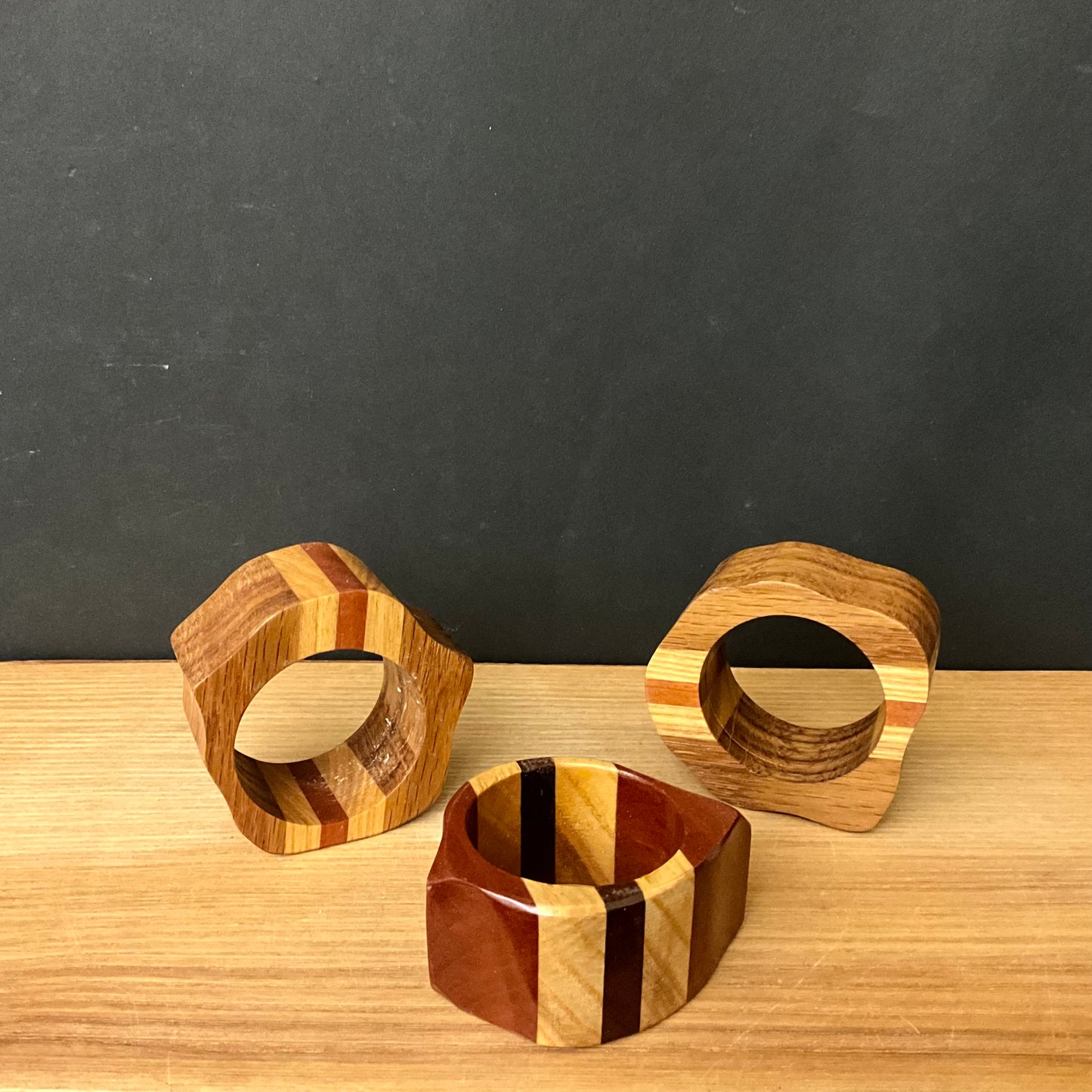 Inlaid napkin ring