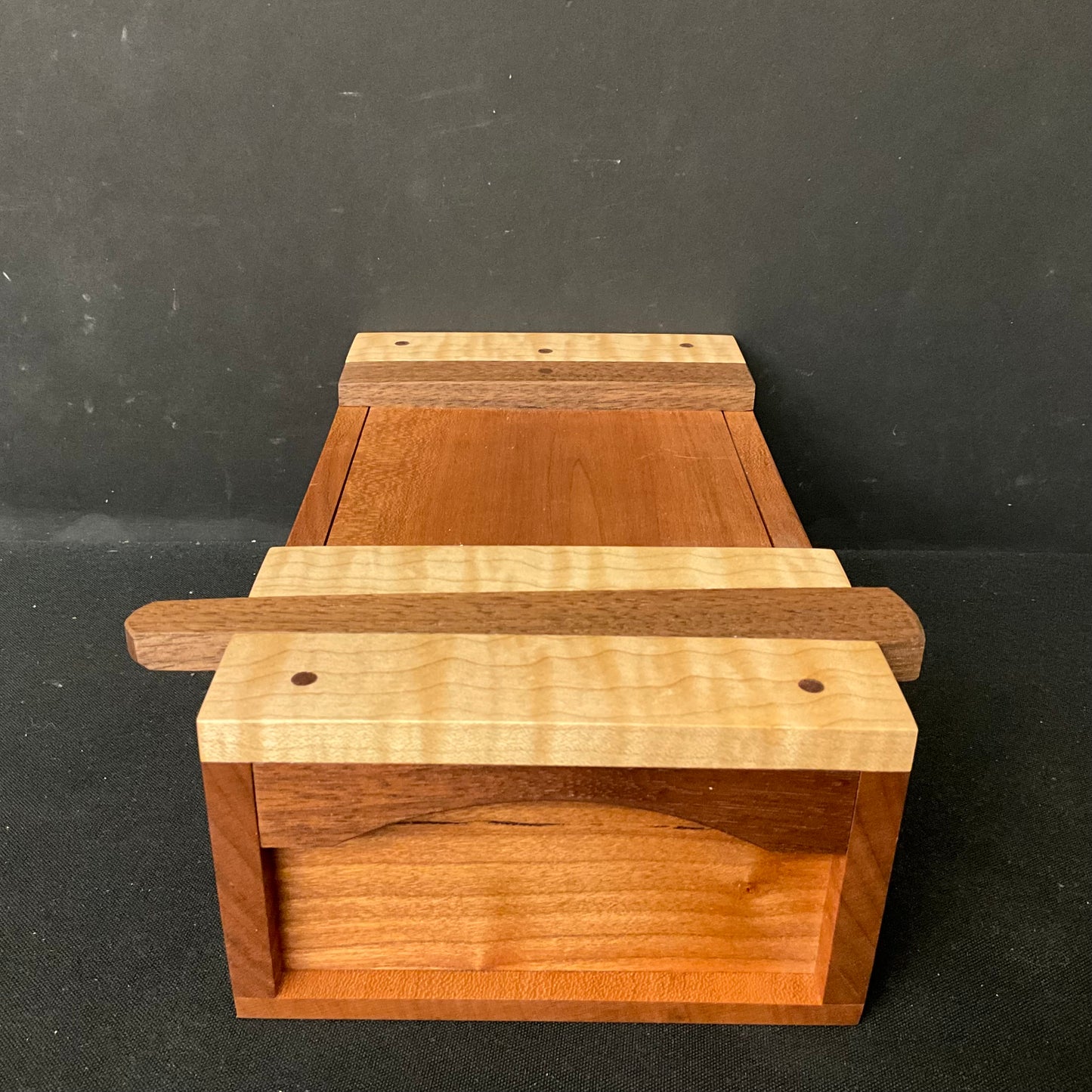 Japanese Box - Cherry, Curly Maple and Walnut