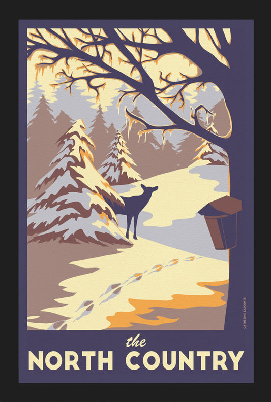 Vintage North Country Poster