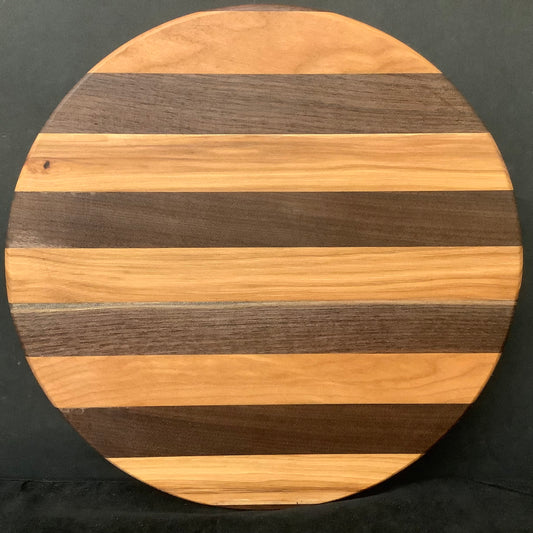 Lazy Susan Cherry & Walnut