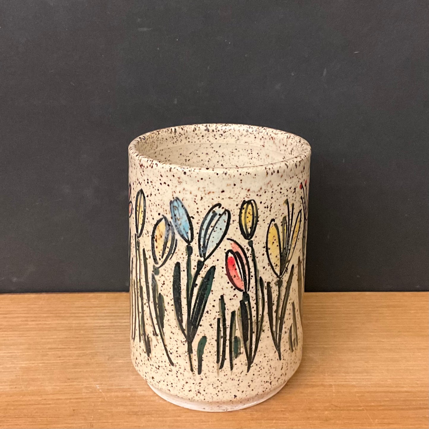 Tumbler - Multi-color Tulips