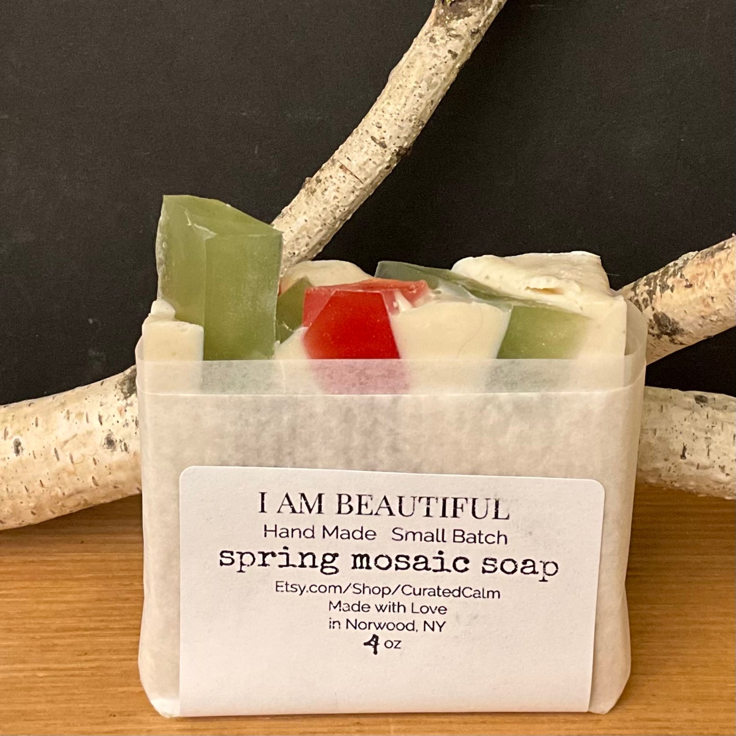 Spring Mosaic Soap