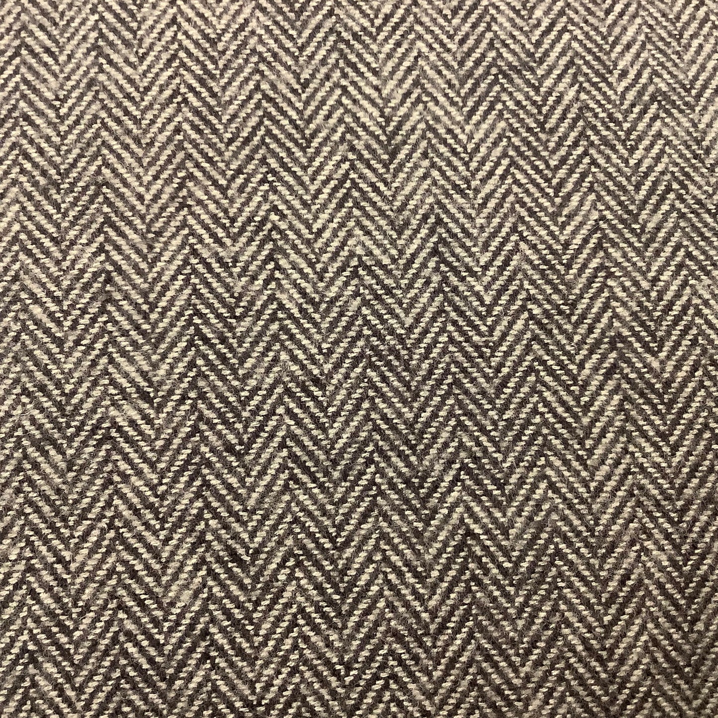 Gray Houndstooth Throw Pillow w Flange Edge