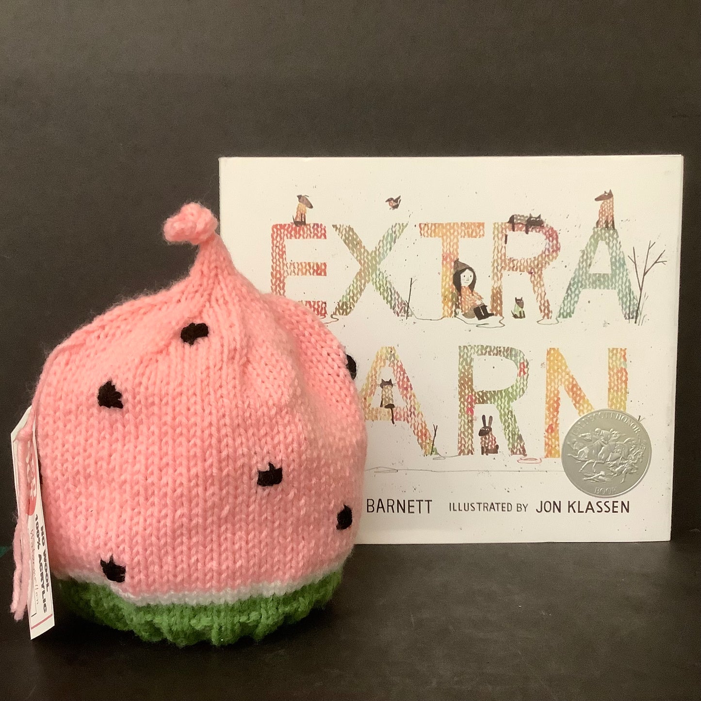 Pink Watermelon Hat Baby/ Toddler Size